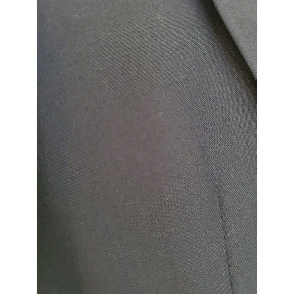 VTG 1985 Richard Bennett Tailored To Measure Wool Blazer Mens Navy Made In USA